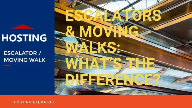 escalators& moving walks