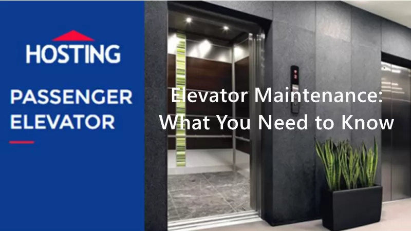 elevator mantenance