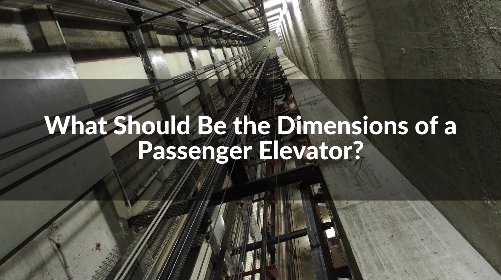elevator shaft dimensions ada