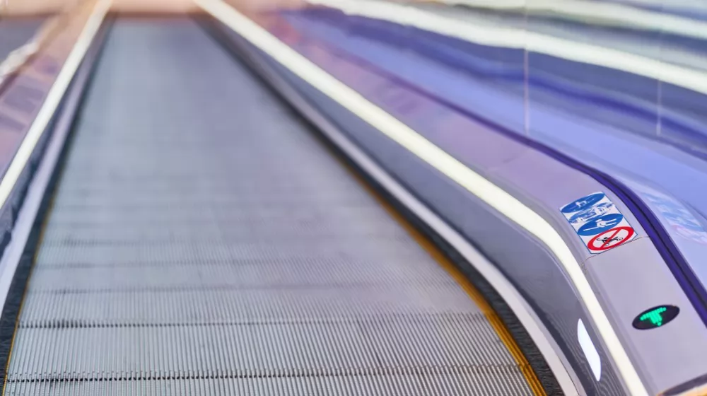 Airport Moving Walkway